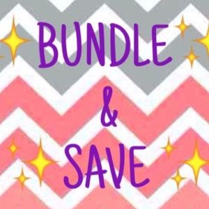 Bundle and save money with discounts!!
